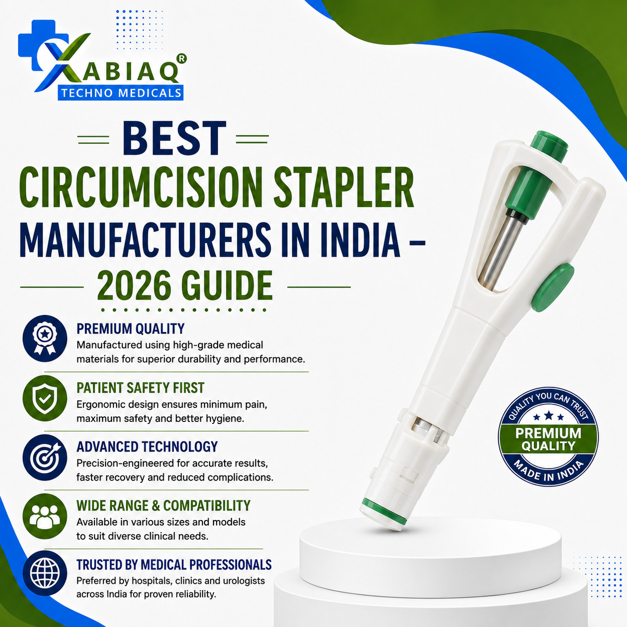 Best Circumcision Stapler Manufacturers in India 2026 Guide