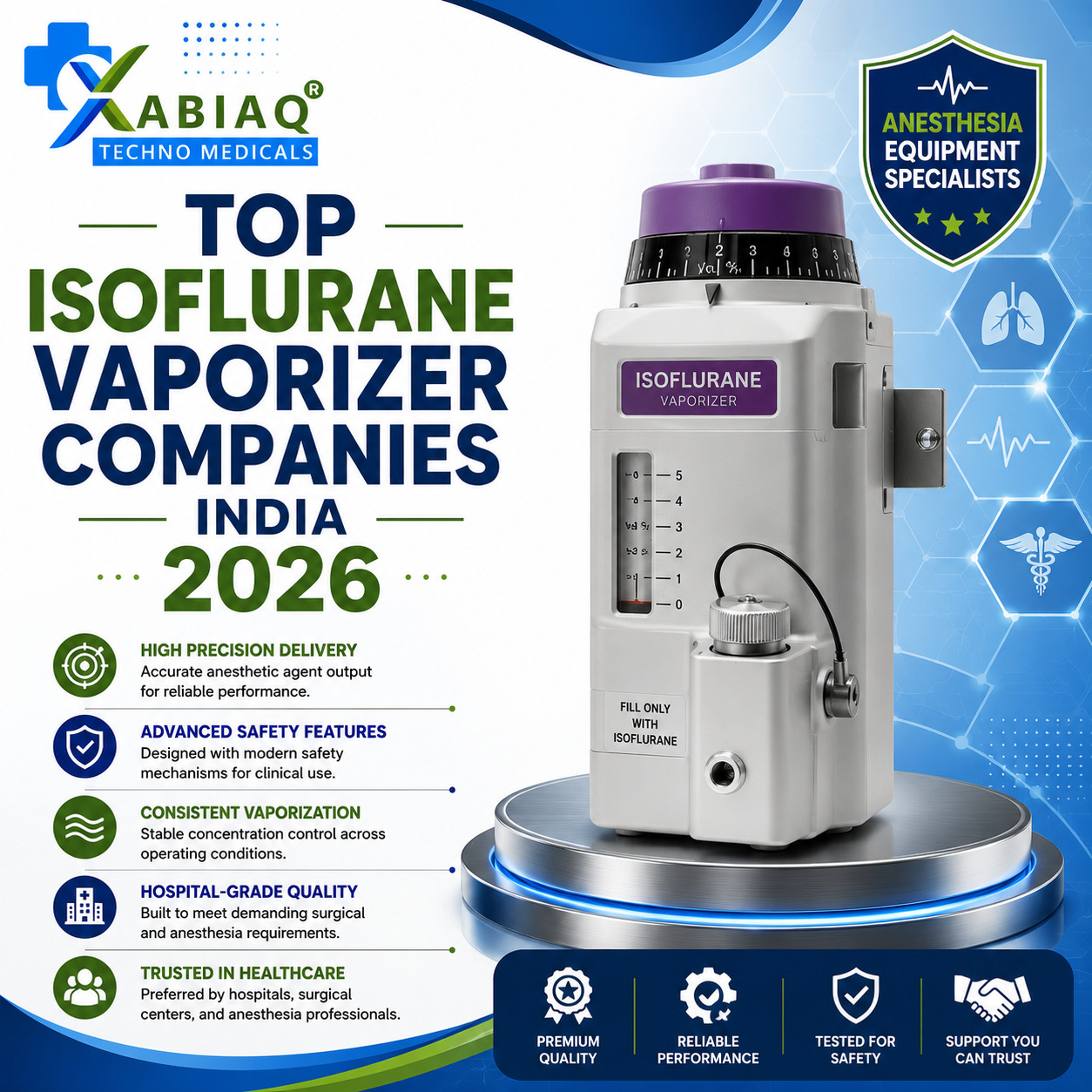 Top Isoflurane Vaporizer Companies India 2026